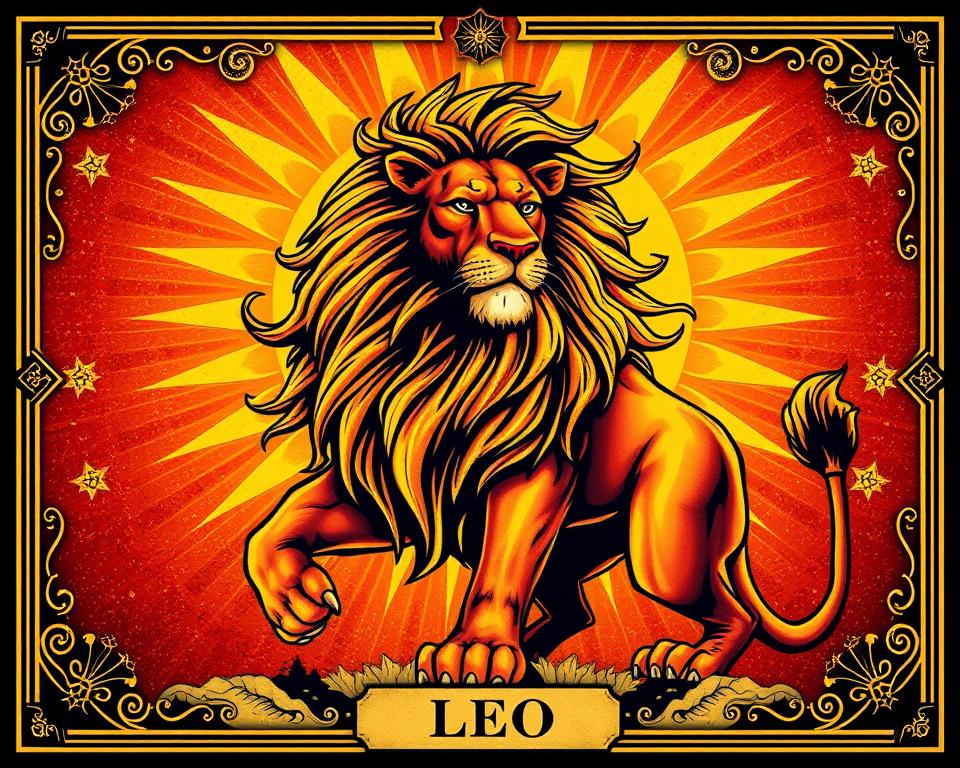 leo tarot card